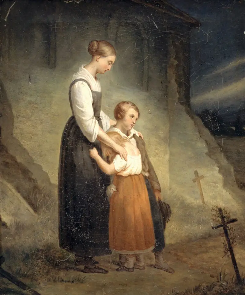 Die Waisen von Ary Scheffer