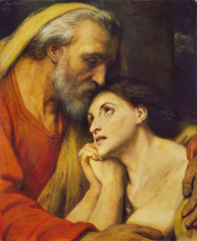 Den förlorade sonens återkomst av Ary Scheffer