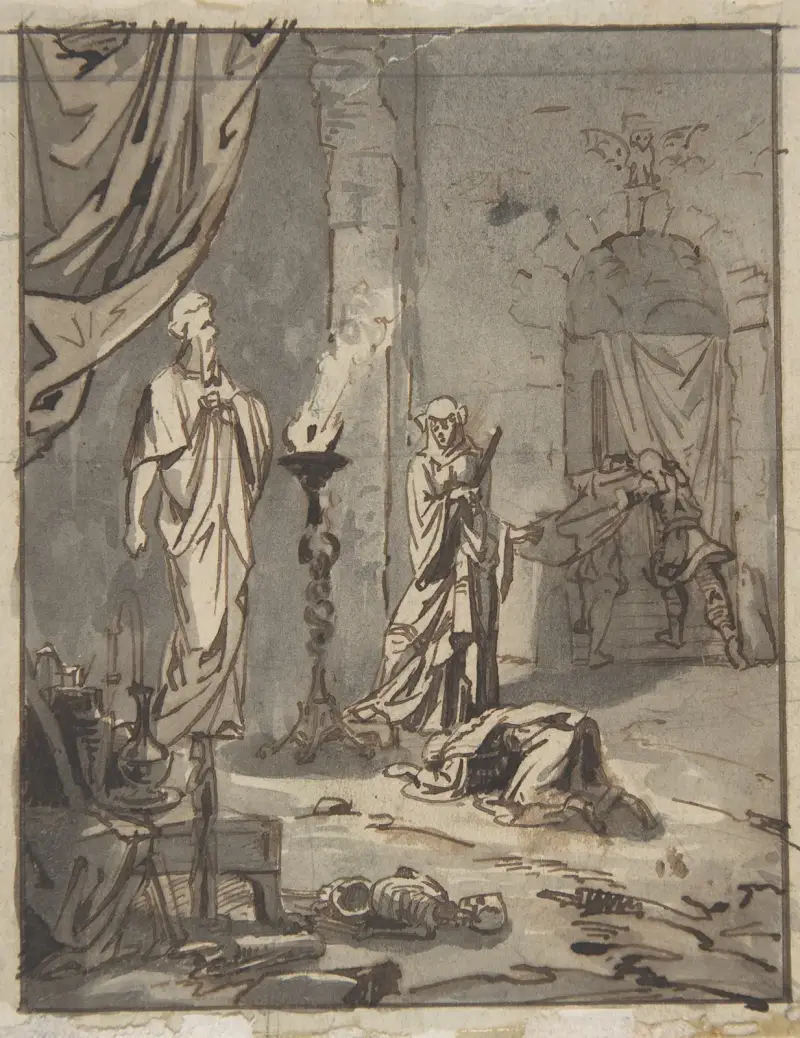 Endors häxa av Ary Scheffer