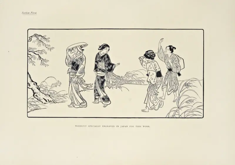 The ornamental arts of Japan Pl.005 av George Ashdown Audsley