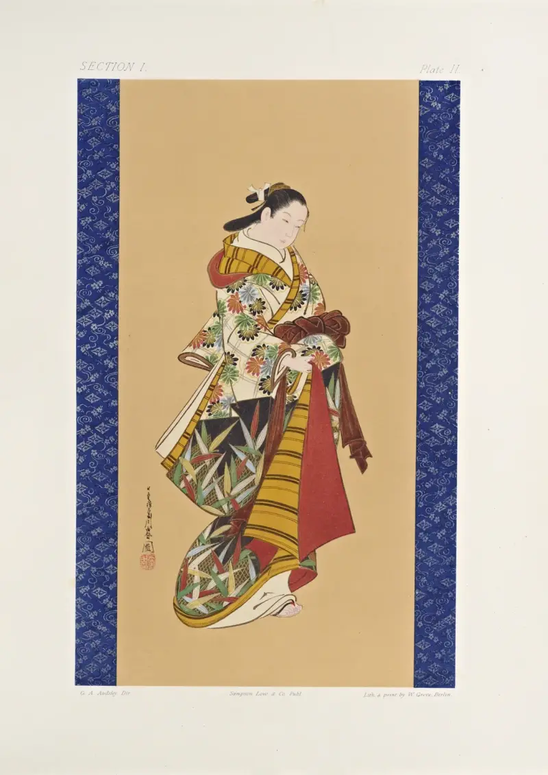 Die ornamentale Kunst Japans Taf. 007 von George Ashdown Audsley