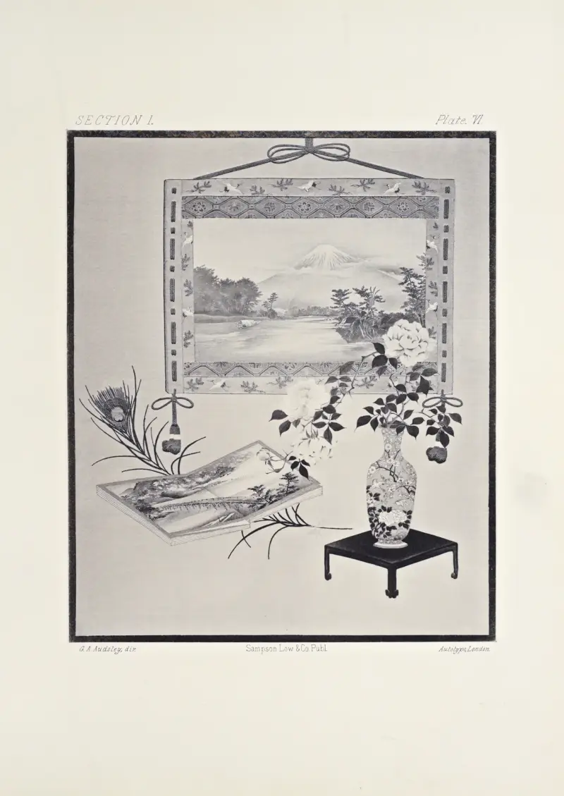 The ornamental arts of Japan Pl.012 av George Ashdown Audsley