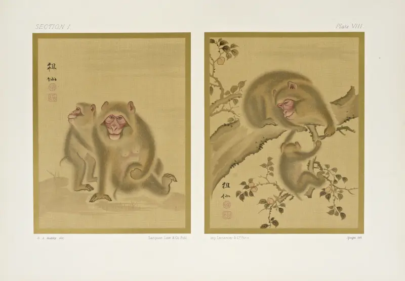 Japanska prydnadskonster Pl.014 av George Ashdown Audsley