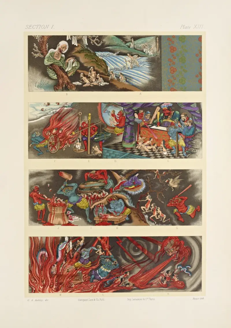 The ornamental arts of Japan Pl.019 av George Ashdown Audsley