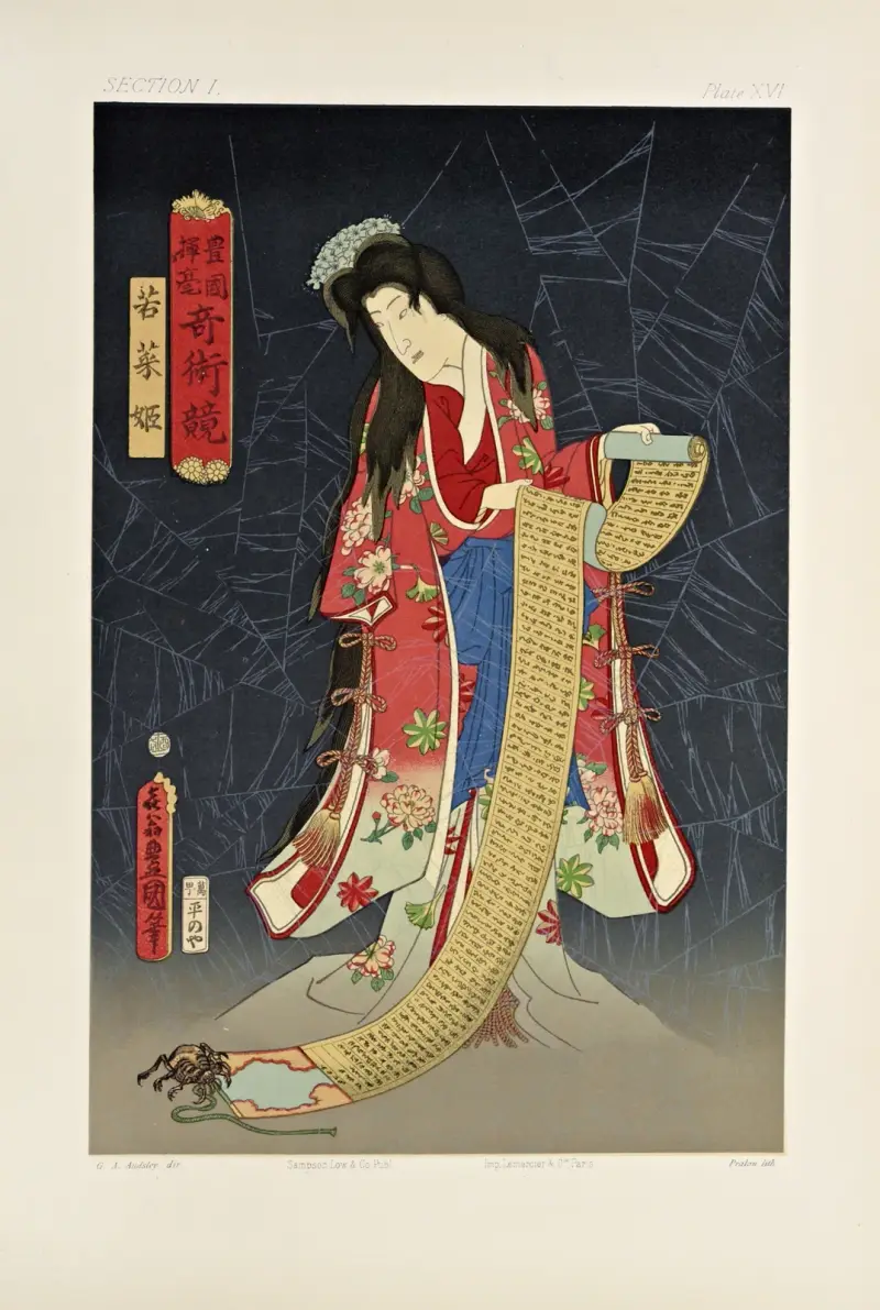 The ornamental arts of Japan Pl.022 av George Ashdown Audsley