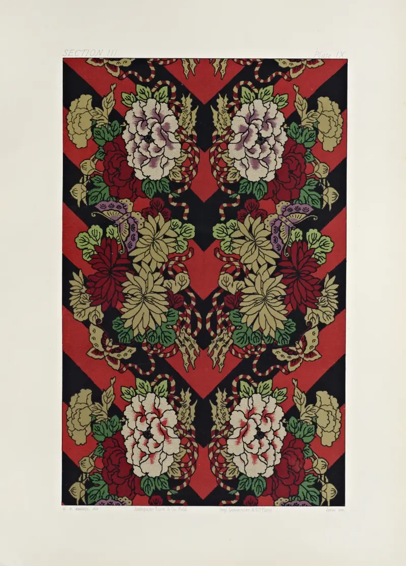 The ornamental arts of Japan Pl.040 av George Ashdown Audsley