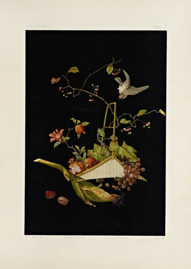The ornamental arts of Japan Pl.058 av George Ashdown Audsley
