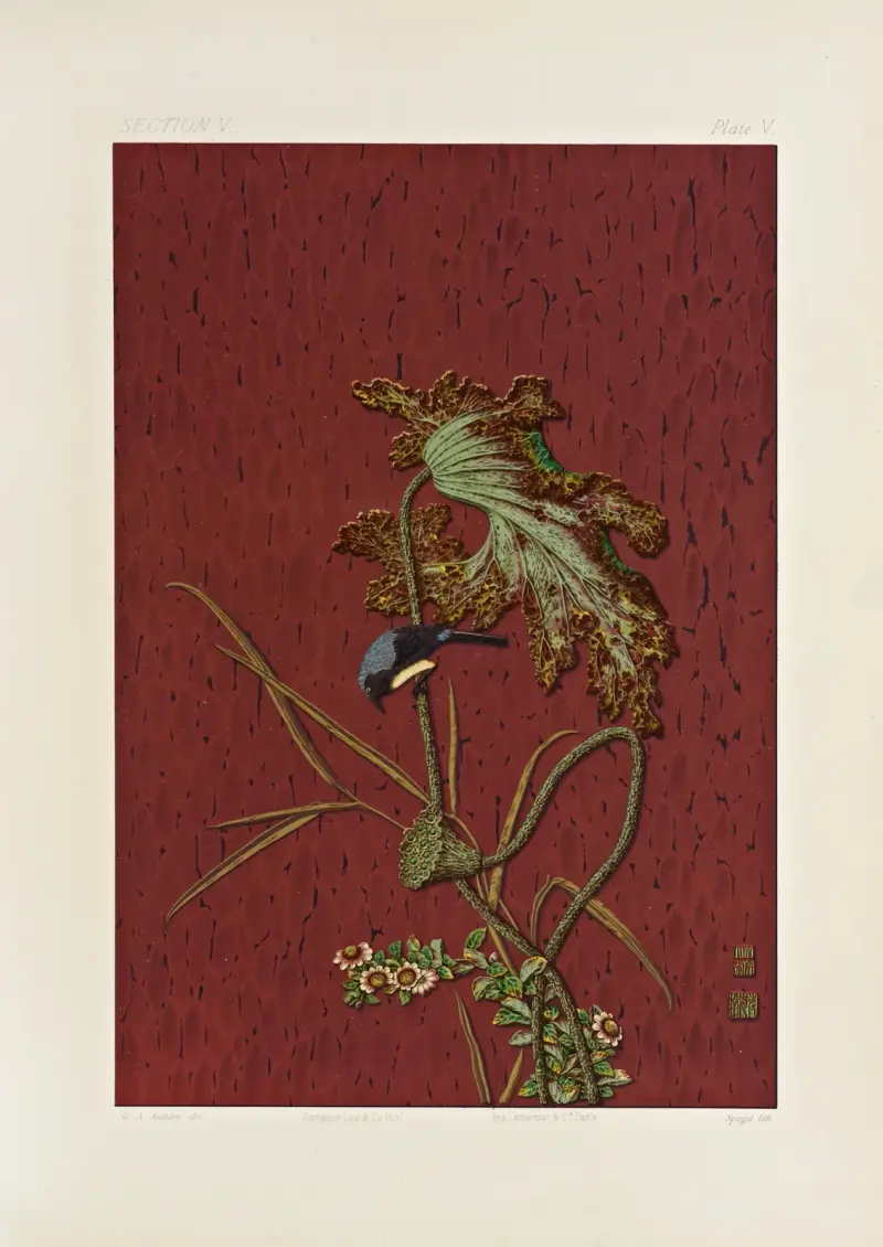 Die ornamentale Kunst Japans Tafel 062 von George Ashdown Audsley