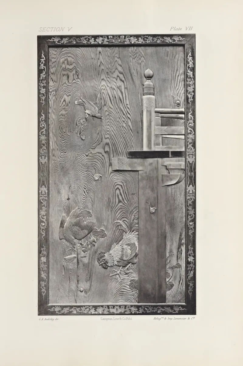 The ornamental arts of Japan Pl.064 av George Ashdown Audsley