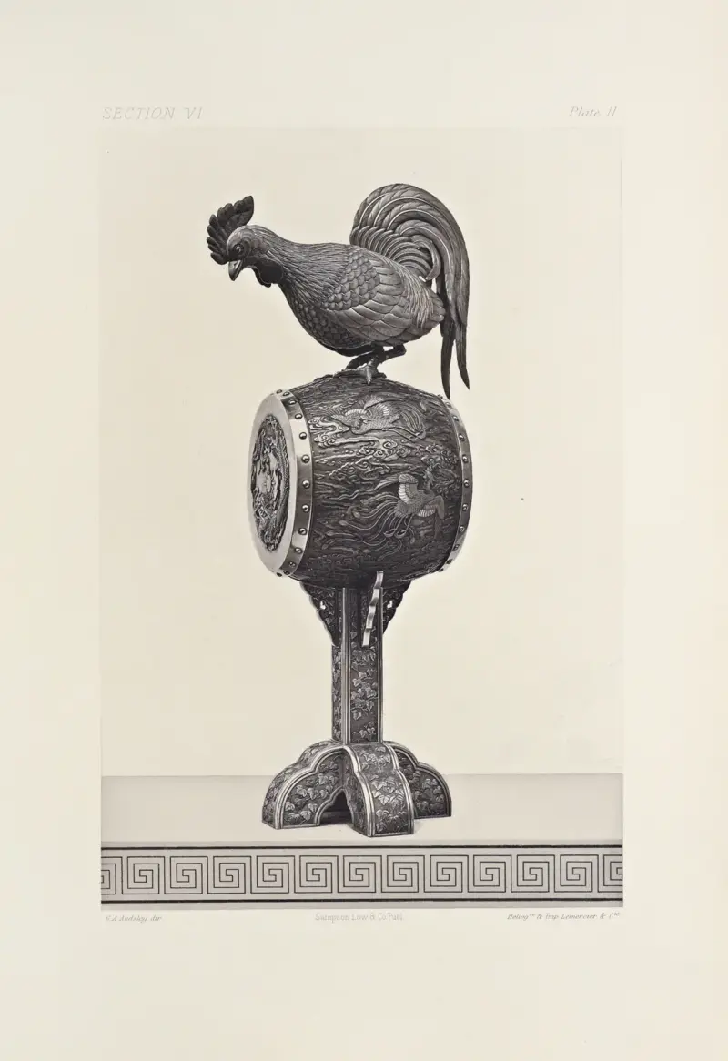 The ornamental arts of Japan Pl.068 av George Ashdown Audsley