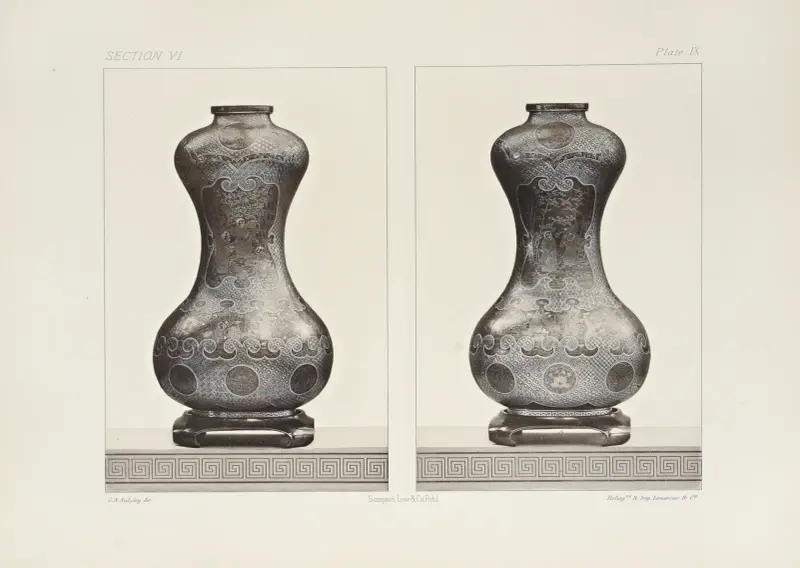 The ornamental arts of Japan Pl.075 av George Ashdown Audsley