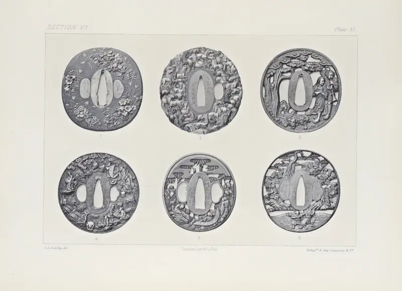 Die ornamentalen Künste Japans Taf. 077 von George Ashdown Audsley