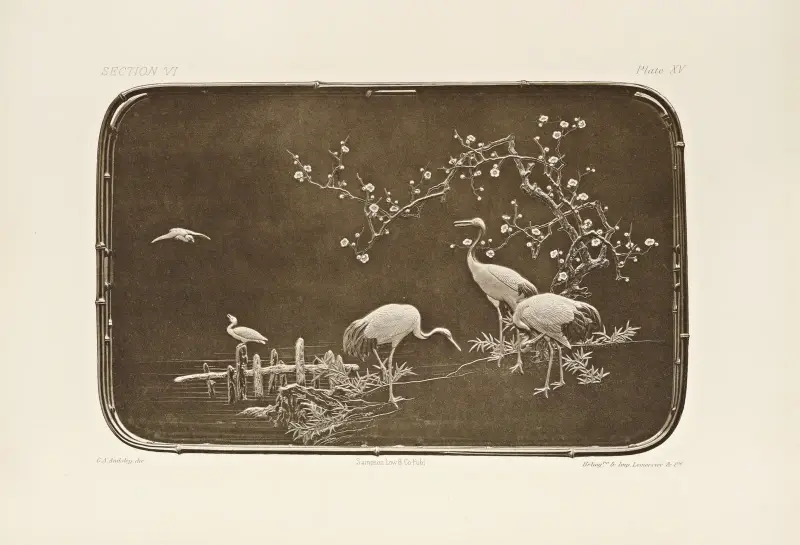 Japanska ornamentala konster, pl. 81 av George Ashdown Audsley