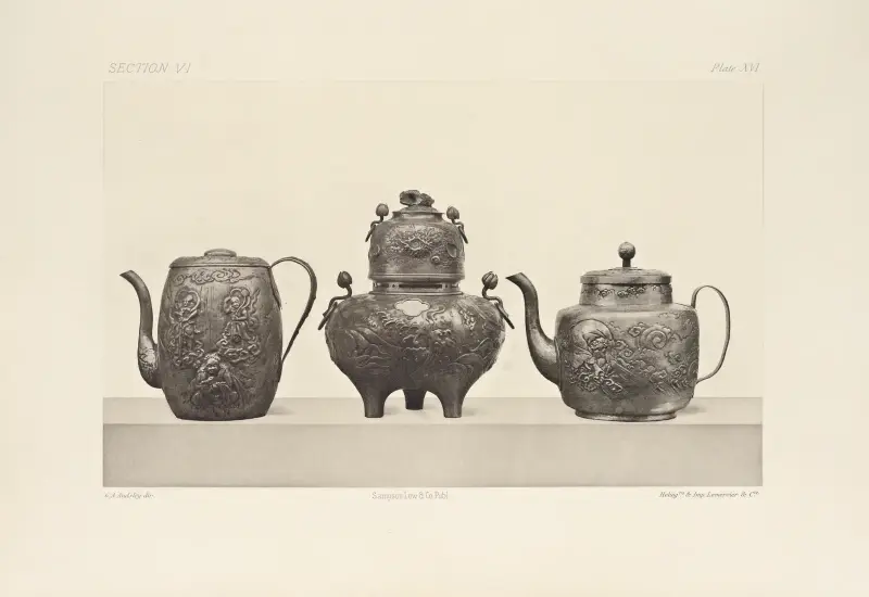 The ornamental arts of Japan Pl.082 av George Ashdown Audsley