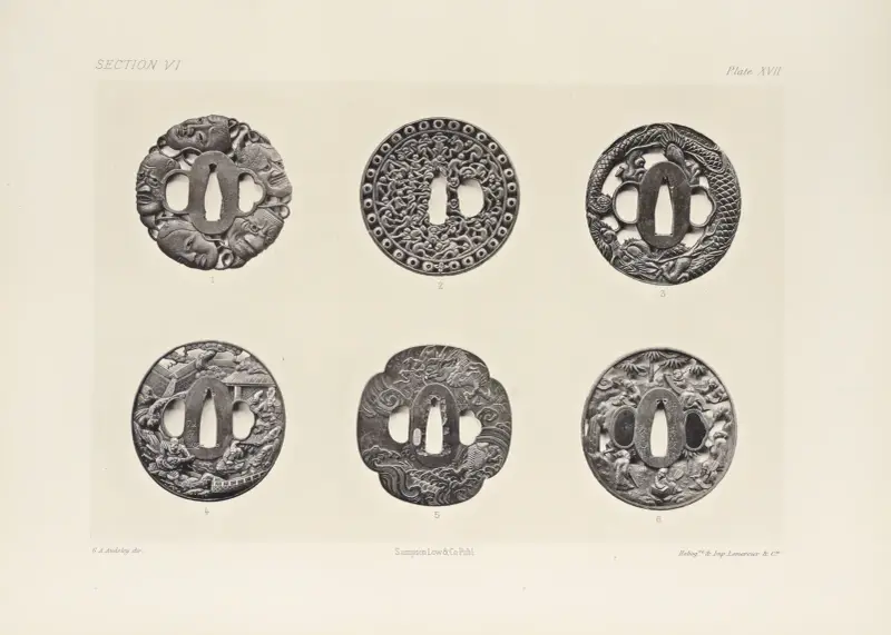 Die ornamentalen Künste Japans Taf. 083 von George Ashdown Audsley