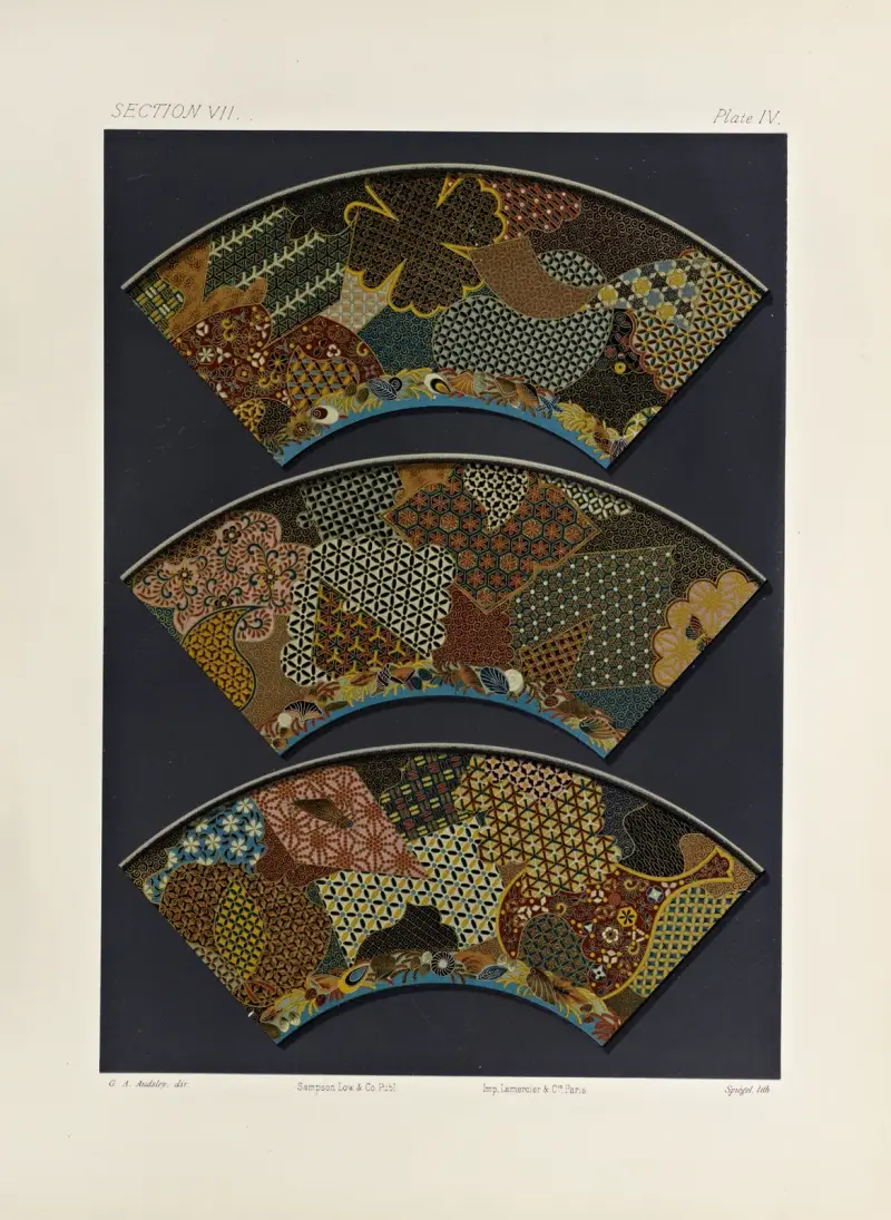 The ornamental arts of Japan Pl.087 av George Ashdown Audsley