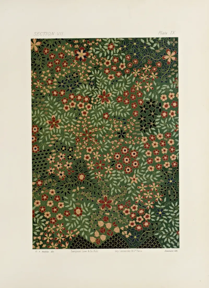 The ornamental arts of Japan Pl.092 av George Ashdown Audsley