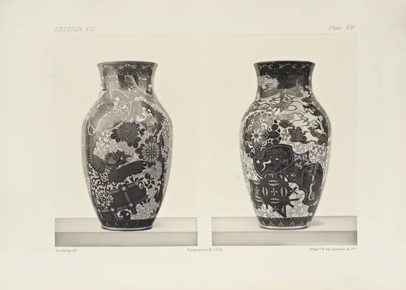 The ornamental arts of Japan Pl.096 av George Ashdown Audsley