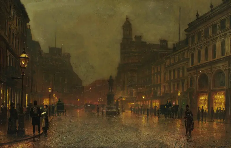 St Ann’s Square, Manchester av John Atkinson Grimshaw