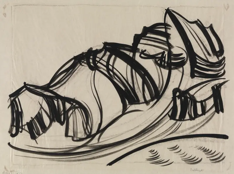 Berglandschaft – Nr. 1 von August Babberger