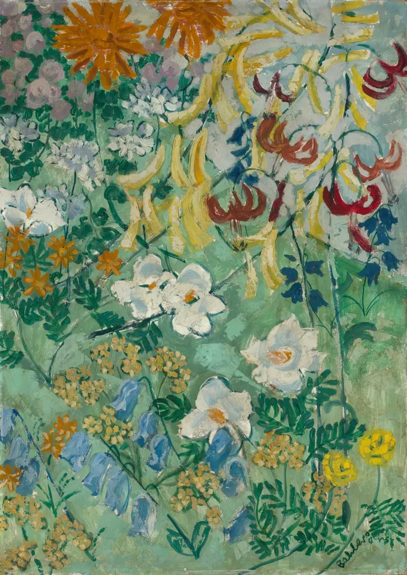 Kwiaty, August Babberger