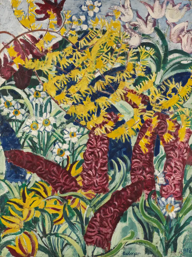 Gartenblumen I von August Babberger