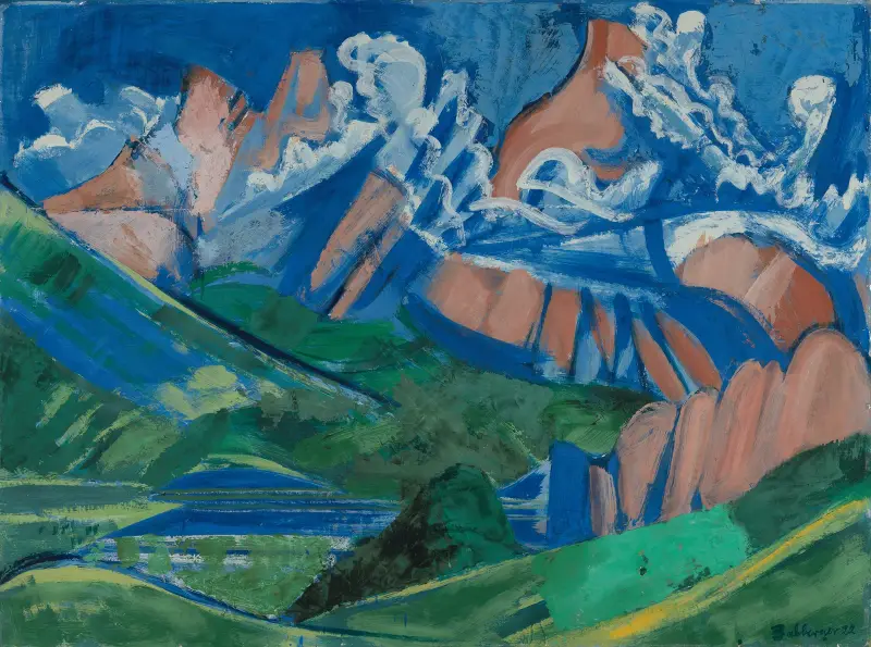Landschaft von August Babberger