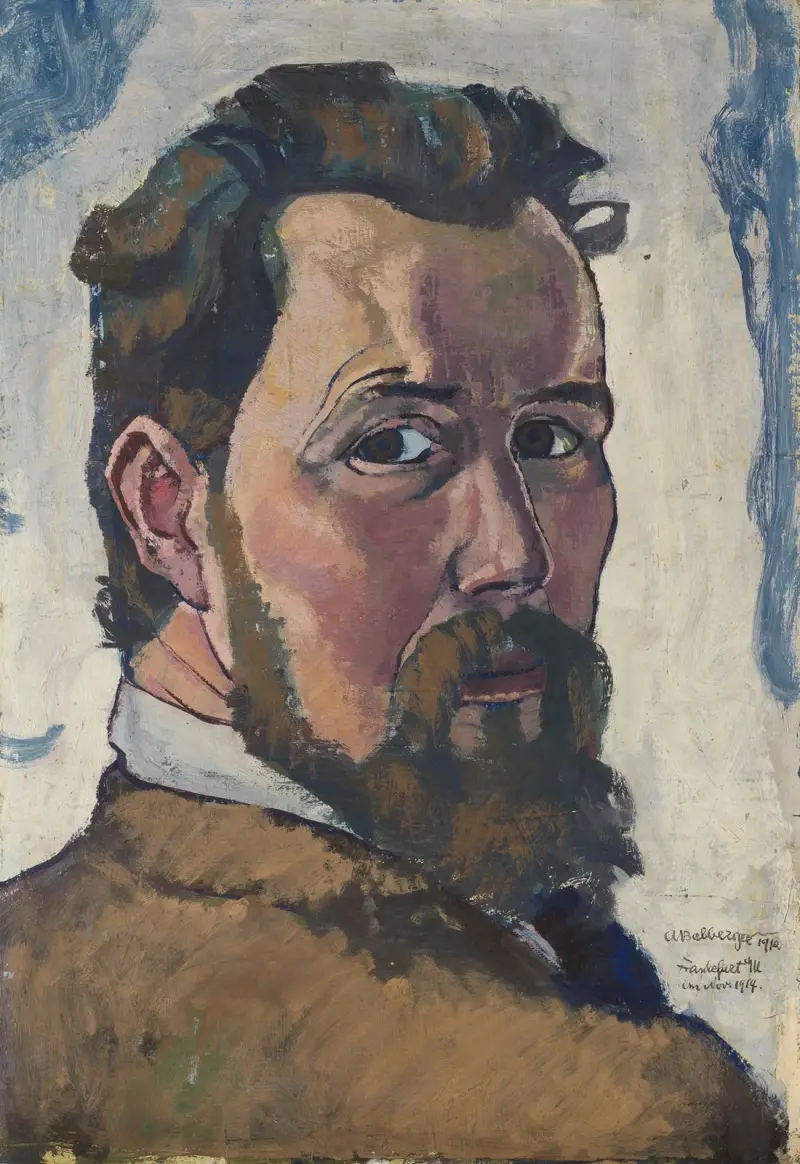 Autoportret, August Babberger