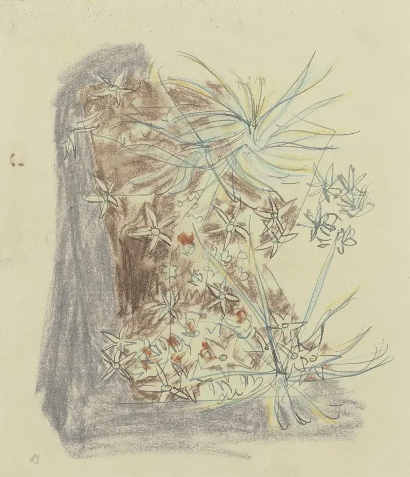 Study of plants 2 av August Babberger