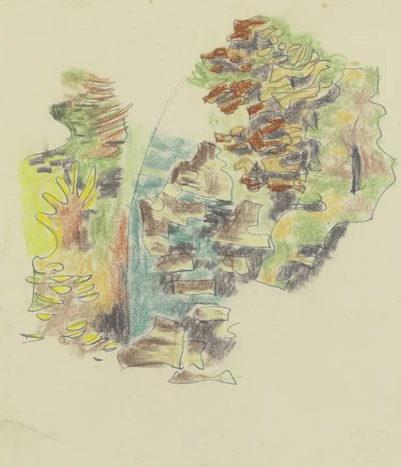Studie der Pflanzen 4 von August Babberger