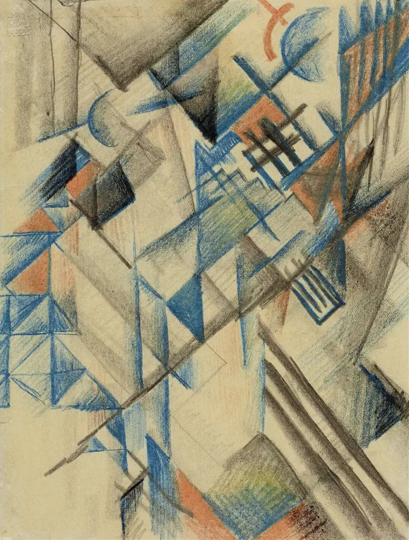 Formy abstrakcyjne II, August Macke