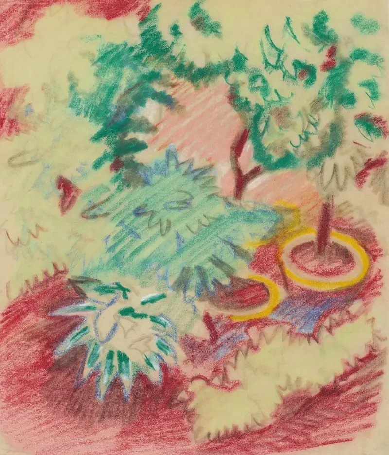 Květináče, August Macke