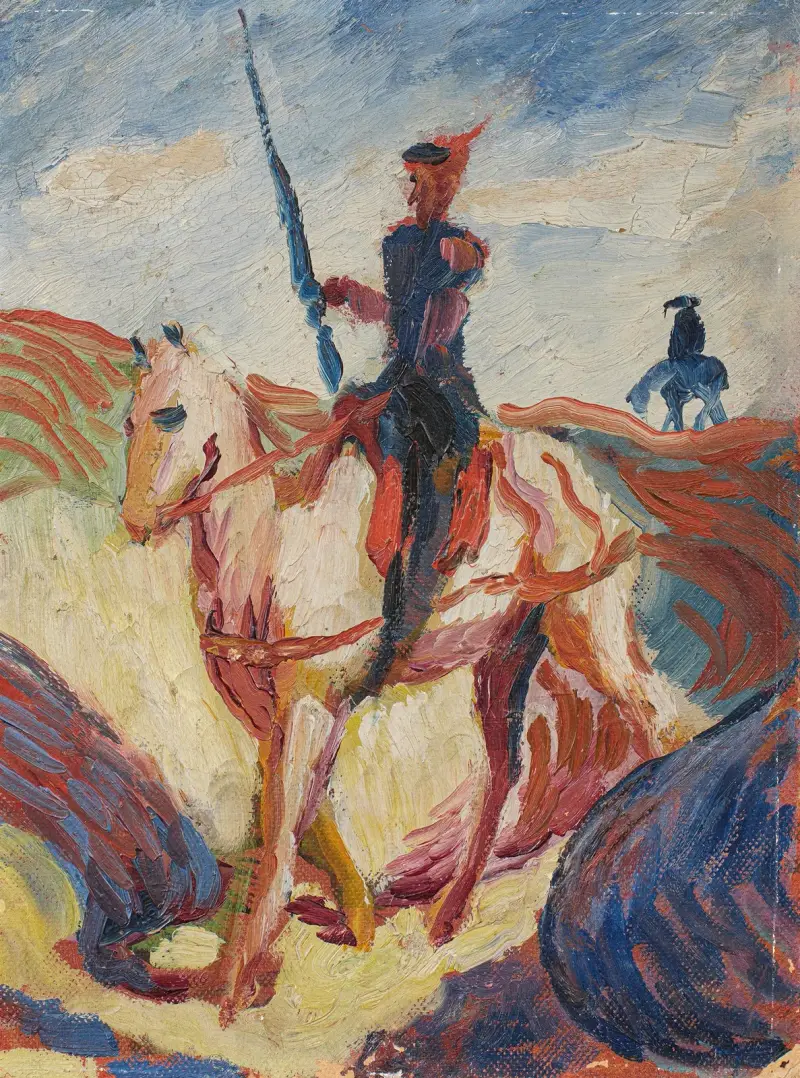 Don Quijote von August Macke
