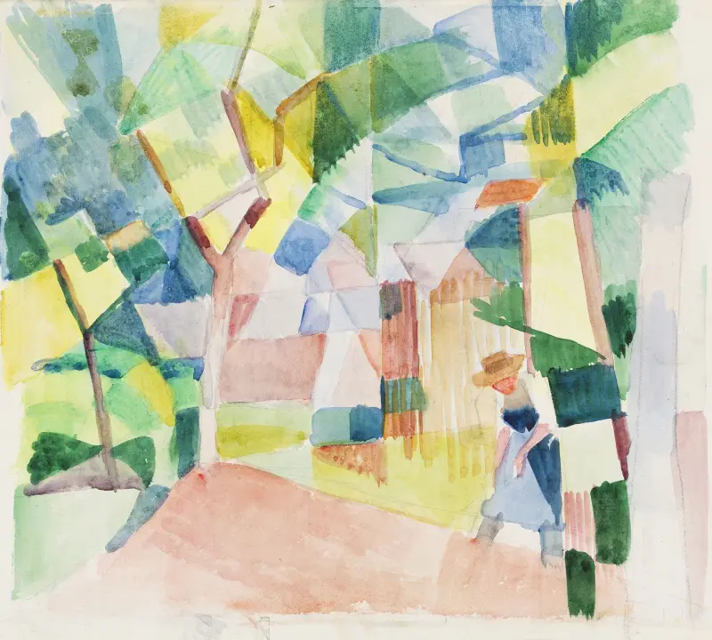 Kandern 3, August Macke