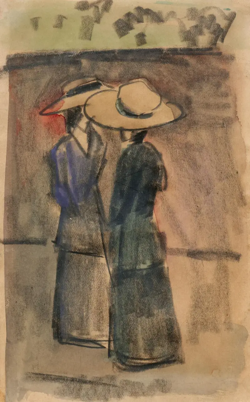 Zwei Frauen von August Macke