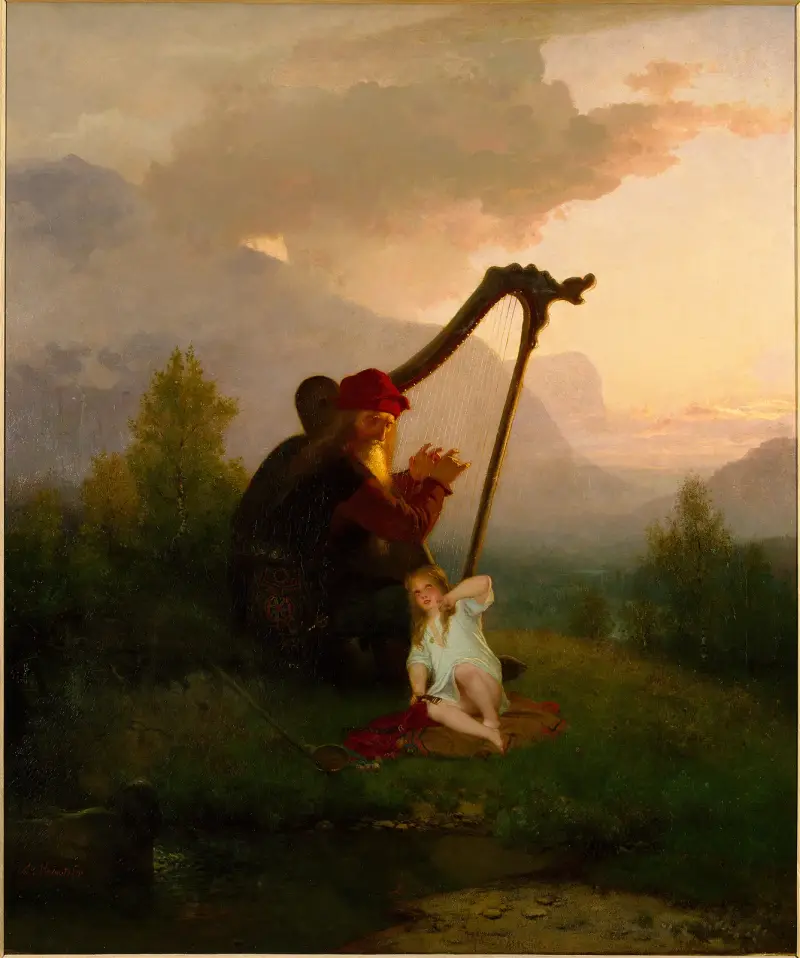 Král Heimer a Aslög, August Malmström