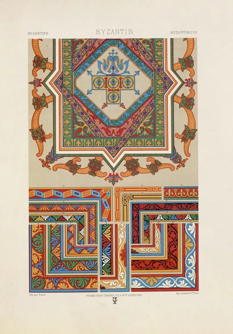 Byzanc 3, Auguste Racinet