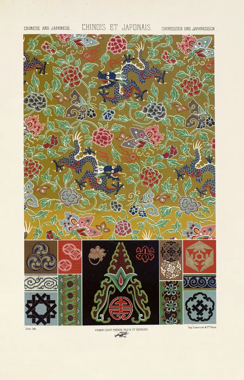 Chinois et Japonais 2 av Auguste Racinet
