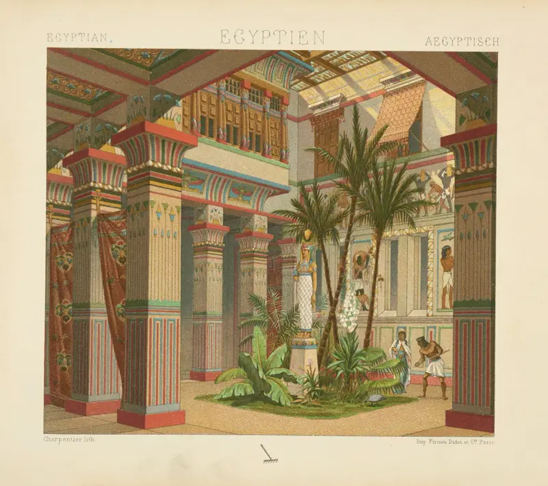 Egyptian av Auguste Racinet