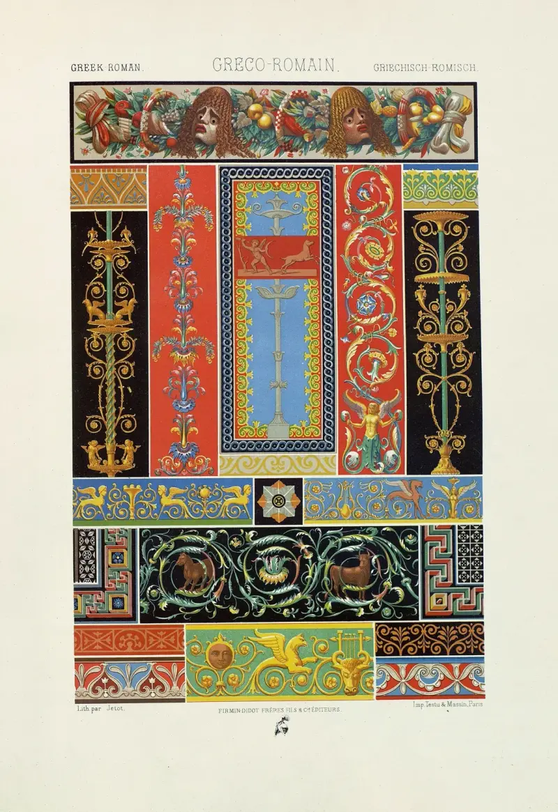 Greco-romain 2, Auguste Racinet