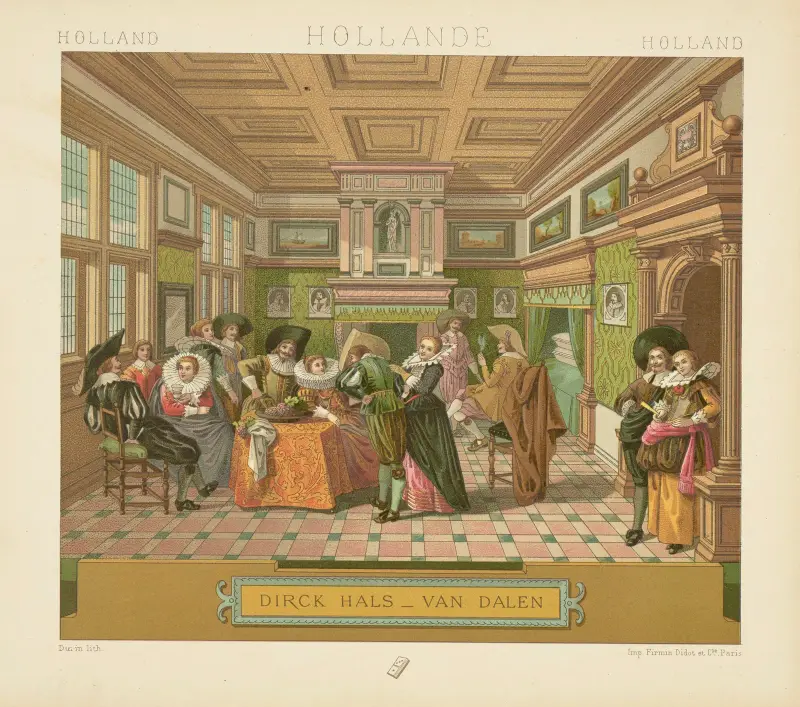 Interieur von Auguste Racinet