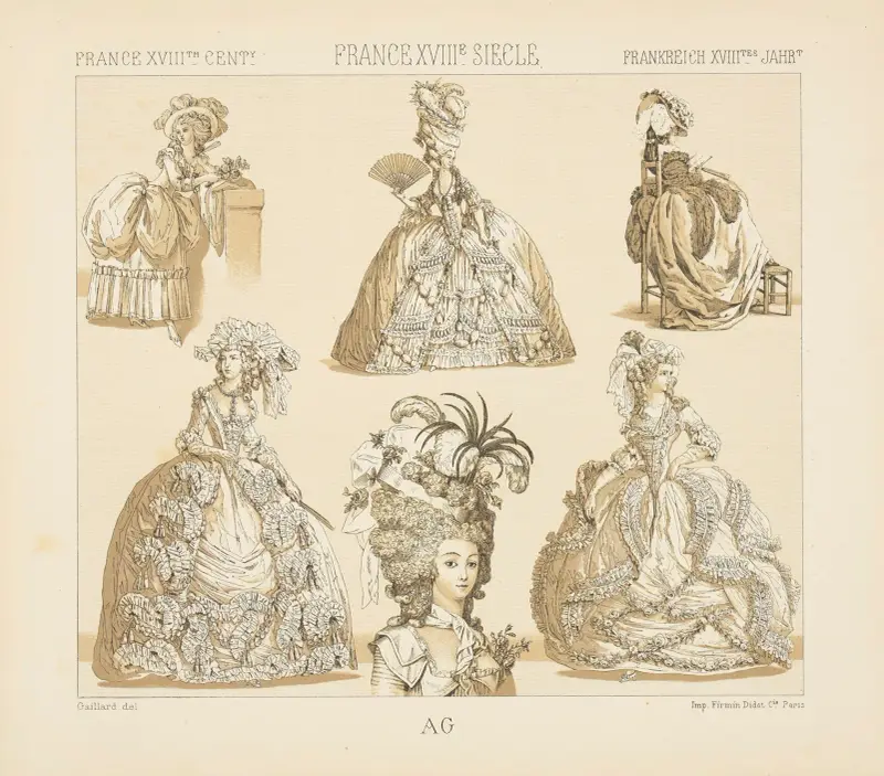 La grande robe ou robe paree – av Auguste Racinet