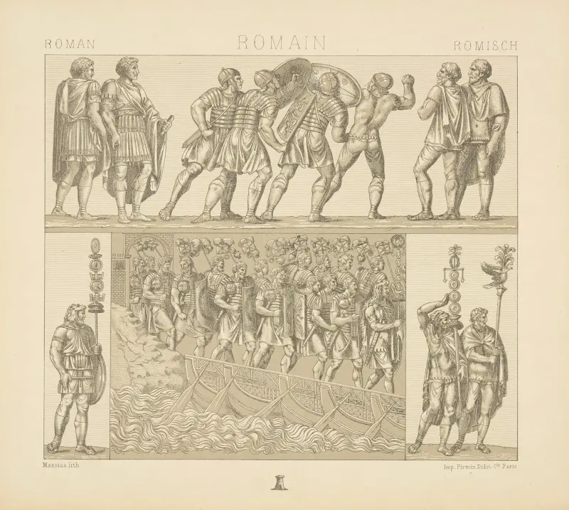 Le soldat légionnaire av Auguste Racinet