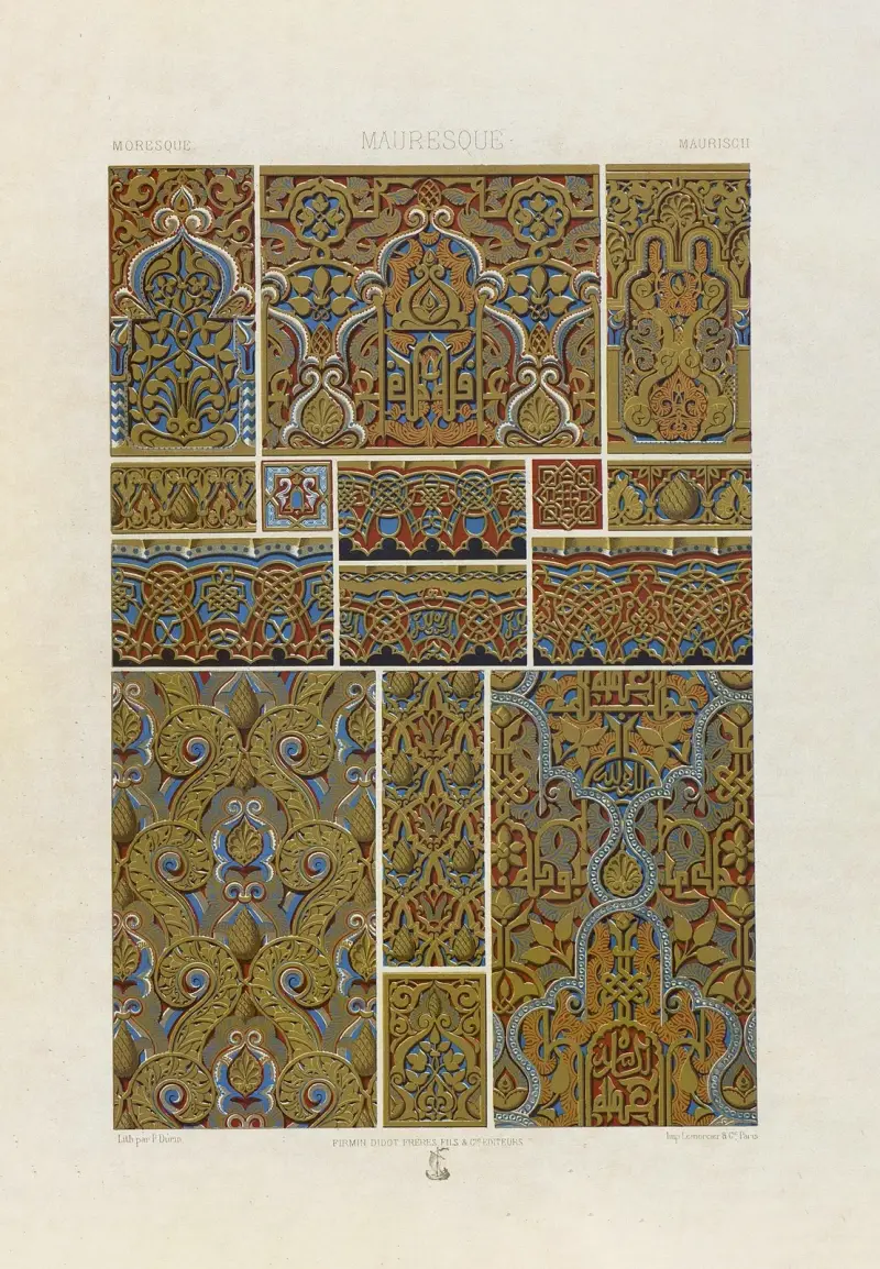 Mauresque 2, Auguste Racinet