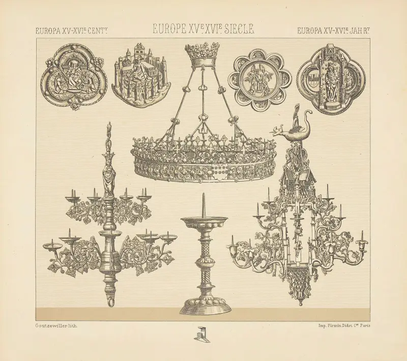 Mobilier religieux. av Auguste Racinet