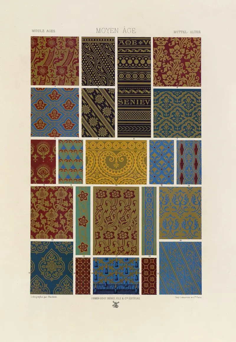 Moyen Âge 11, Auguste Racinet