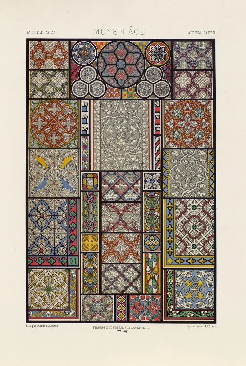 Moyen Age 9, Auguste Racinet