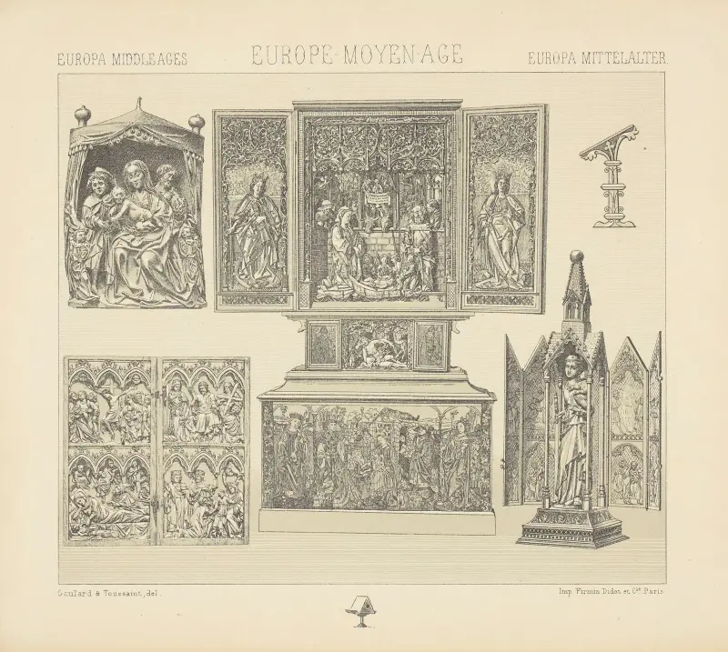 Objets mobiliers. av Auguste Racinet