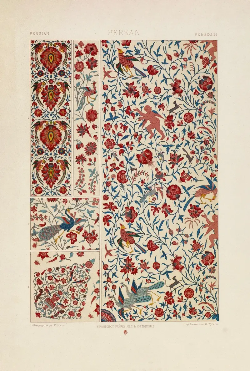 Persan von Auguste Racinet