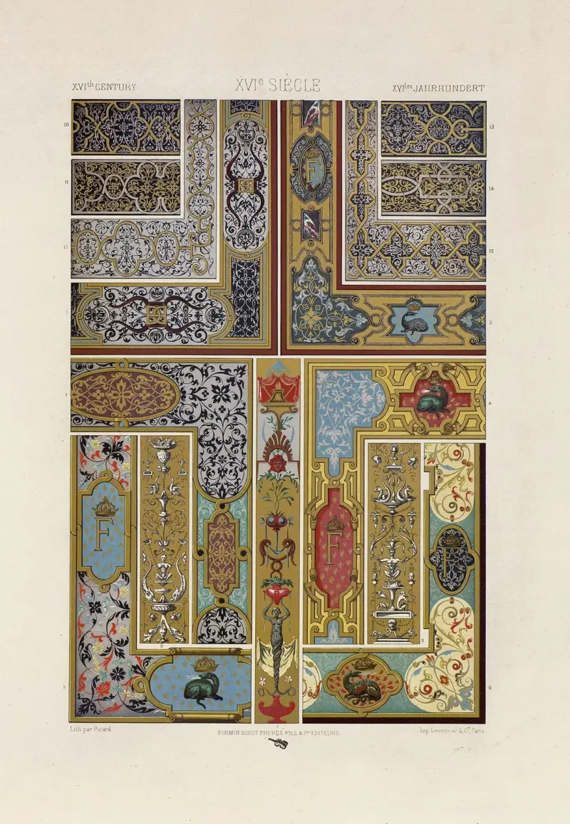 XVI. Jahrhundert von Auguste Racinet